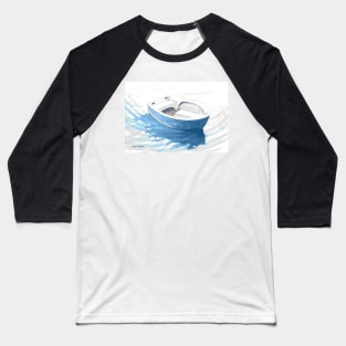 Little blue boat Baseball T-Shirt